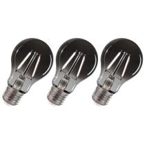 Lâmpada Led Fumê 30W Iluminação Decorativa Kit 3 unid. Vintage Branco Quente Retrô Multifilamento Luz Casa Decoração Lâmpada Led Fumê 30W Iluminação Decorativa Kit 3 unid. Vintage Branco Quente Retrô Multifilamento Luz Casa Decoração