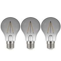 Lâmpada Led Fumê 30W Iluminação Kit 3 unid. Decorativa Vintage Branco Quente Retrô Multifilamento Luz Casa Decoração Lâmpada Led Fumê 30W Iluminação Kit 3 unid. Decorativa Vintage Branco Quente Retrô Multifilamento Luz Casa Decoração