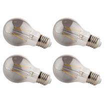 Lâmpada Led Fumê 30W Iluminação Kit 4 unid. Branco Quente Decorativa Retrô Multifilamento Vintage Luz Casa Decoração Lâmpada Led Fumê 30W Iluminação Kit 4 unid. Branco Quente Decorativa Retrô Multifilamento Vintage Luz Casa Decoração