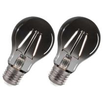 Lâmpada Led Fumê 30W Kit 2 unid. Iluminação Branco Quente Decorativa Vintage Multifilamento Retrô Luz Casa Decoração Lâmpada Led Fumê 30W Kit 2 unid. Iluminação Branco Quente Decorativa Vintage Multifilamento Retrô Luz Casa Decoração