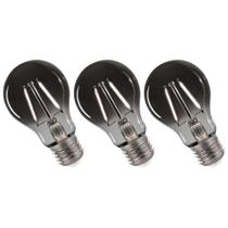 Lâmpada Led Fumê 30W Kit 3 unid. Decorativa Vintage Iluminação Branco Quente Retrô Multifilamento Luz Casa Decoração Lâmpada Led Fumê 30W Kit 3 unid. Decorativa Vintage Iluminação Branco Quente Retrô Multifilamento Luz Casa Decoração