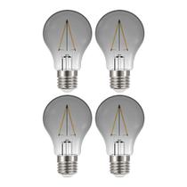 Lâmpada Led Fumê Kit 4 unid. 30W Iluminação Decorativa Vintage Retrô Branco Quente Multifilamento Luz Casa Decoração Lâmpada Led Fumê Kit 4 unid. 30W Iluminação Decorativa Vintage Retrô Branco Quente Multifilamento Luz Casa Decoração
