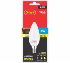 Lâmpada Led G-light Vela Leitosa 4W Bivolt