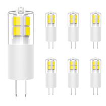 Lâmpada LED G4 12V 3W 6000K Daylight White, pacote com 6