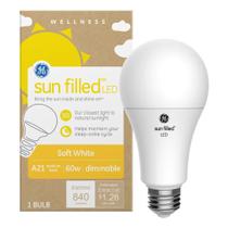 Lâmpada LED GE Sun Filled 60W Soft White A21 (1 pacote) Lâmpada LED GE Sun Filled 60W Soft White A21 (1 pacote)