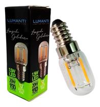 Lâmpada Led Geladeira 1,5W 220V E14 Branco Quente