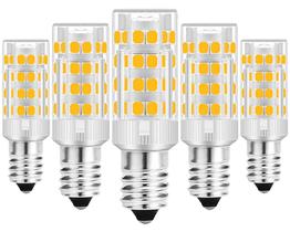 Lâmpada LED GFLSD E14 regulável 4W 350LM 3000K 120V, pacote com 5