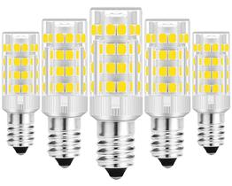 Lâmpada LED GFLSD E14 regulável 4W 350LM 6000K 120V, pacote com 5