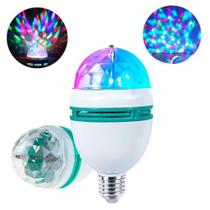 Lâmpada Led Giratória Rotativa Bola Maluca Festa Lâmpada Led Giratória Rotativa Bola Maluca Festa