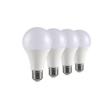 Lâmpada LED GODUORA Tipo A, máx. 150 W, 3 vias, 3000 K, E26, pacote com 4