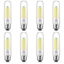 Lâmpada LED Gozelux Tubular T10 6W 750lm 5000K E26, pacote com 8
