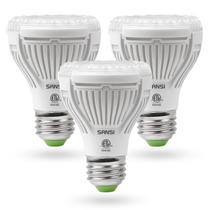 Lâmpada LED Grow SANSI Full Spectrum 10W (pacote com 3) Lâmpada LED Grow SANSI Full Spectrum 10W (pacote com 3)