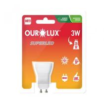 Lâmpada Led GU10 4W Bivolt - OUROLUX(20062) Lâmpada Led GU10 4W Bivolt - OUROLUX(20062)