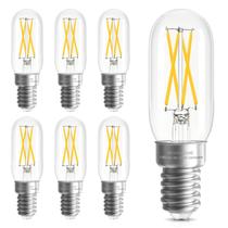 Lâmpada LED GVVoohome E12 Candelabra 4W 4000K regulável, pacote com 6 Lâmpada LED GVVoohome E12 Candelabra 4W 4000K regulável, pacote com 6
