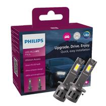 Lâmpada Led H1 Philips Ultinon Acess 12V 13W 6000k Super Branca 80% + Iluminação Par Lâmpada Led H1 Philips Ultinon Acess 12V 13W 6000k Super Branca 80% + Iluminação Par