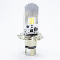 Lâmpada LED H4 6500K Bivolt 10W 1300LM Efeito Xênon Carro Moto Caminhão - Autopoli