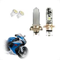 Lâmpada Led H4 Chip Stallion D1860 GSX 750F 2000 2001 2002 2003 2004 2005 2006 2007 2008 2009