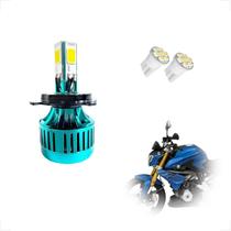 Lâmpada Led H4 Chip Y4 Foco Duplo Farol Alto e Baixo Stallion G310 R 2017 2018 2019 2020 2021 2022 2023 2024