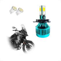 Lâmpada Led H4 Chip Y4 Foco Duplo Stallion CB 500x 2013 2014 2015 2016 2017 2018 2019 2020 2021 2022 2023 2024