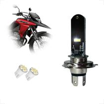 Lâmpada Led H4 Thork 6000k Honda XRE 300 2010 2011 2012 2013 2014 2015 2016 2017 2018 2019 2020 2021 até 2023