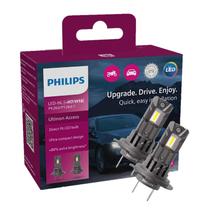Lâmpada Led H7/H18 Philips Ultinon Acess 12V 16W 6000k Super Branca 80% + Iluminação Par Lâmpada Led H7/H18 Philips Ultinon Acess 12V 16W 6000k Super Branca 80% + Iluminação Par