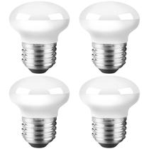 Lâmpada LED Haian Support R14 E26 4W (25W) 3000K branca quente, pacote com 4