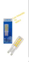 Lâmpada Led Halopim G9 7w Para Arandelas, Lustres, Amarela - Lemon