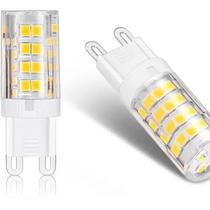 Lâmpada Led Halopim G9 Lustres Pendentes 5w Bivolt Branco Frio