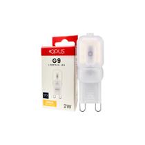 Lâmpada LED Halopin G9 Leitosa 2W 3000K Opus