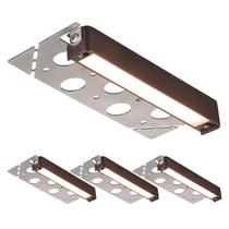 Lâmpada LED Hardscape LEONLITE 7" 12-24V 3-5W 2700K, pacote com 4