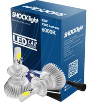 Lampada Led Head Light H7 Shocklight 3200 Lumens C/ Reator