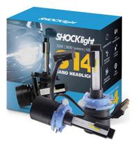 Lampada led headlight s14 nano h15 6000k 12v 32w 3600lm shocklight