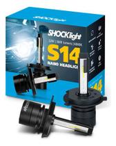 Lampada led headlight s14 nano h4 6000k 12v 32w 3600lm shocklight