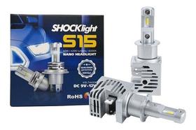 Lampada led headlight s15 nano h3 6000k 12v 40w 4200lm shocklight