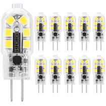 Lâmpada LED HengBo G4 12V 1.5W 6000K Daylight White (pacote com 10)