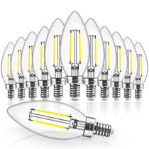 Lâmpada LED Hizashi E12 regulável 6W 550lm 5000K, pacote com 12