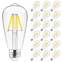 Lâmpada LED Hizashi E26 4W 3000K 450lm, regulável 95+ CRI, pacote com 18