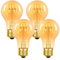Lâmpada LED Hykton A19 Vintage Edison 6W 2200K 550lm regulável Lâmpada LED Hykton A19 Vintage Edison 6W 2200K 550lm regulável
