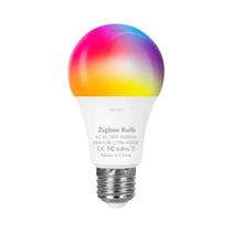 Lâmpada LED Inteligente E27 B22 Zigbee 110 220V RGBCW Controle Por Voz Alexa Echo plus 2ª 4ª Geração