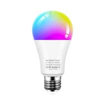 Lâmpada LED Inteligente Tuya WiFi Zigbee Bluetooth Regulável GU10 E27 E14 2700-6500K RGBCW Alexa