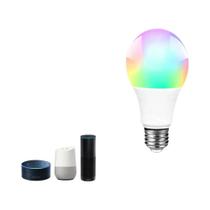 Lâmpada LED Inteligente Wi-Fi RGB com Controle de Voz (Alexa e Google Home) - E27