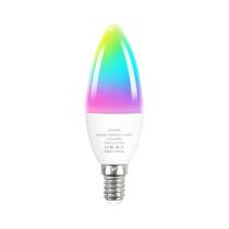 Lâmpada LED Inteligente WiFi Zigbee Dimerizável E27 E14 GU10 RGBCW 2700-6500K Tipo Vela Para Ewelink