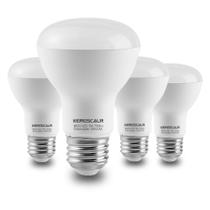 Lâmpada LED KENESCALR BR20 regulável 7W 3000K 750LM E26, pacote com 4 Lâmpada LED KENESCALR BR20 regulável 7W 3000K 750LM E26, pacote com 4