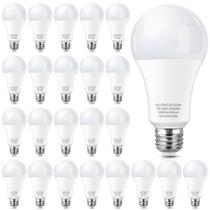 Lâmpada LED KINDEEP A21 23W E26 2500lm 5000K, pacote com 24