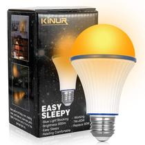 Lâmpada LED KINUR 7W A19 1800K âmbar não regulável (pacote)