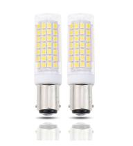 Lâmpada LED Lamsky BA15d 7,5 W 120 V branca quente 3000K, pacote com 2