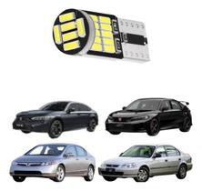 Lâmpada Led Lanterna, Luz De Placa, Interna Honda Civic