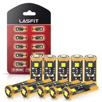 Lâmpada LED LASFIT 194 T10 168 2825 W5W 6000K branca, pacote com 10