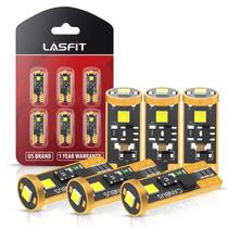 Lâmpada LED LASFIT 194 T10 168 2825 W5W 6000K branca, pacote com 6