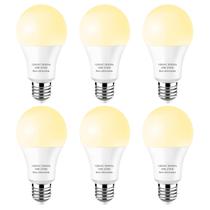 Lâmpada LED LEDBEFINE A19 10W 800 lúmens 2700K, pacote com 6